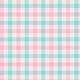 Pink & Teal Gingham