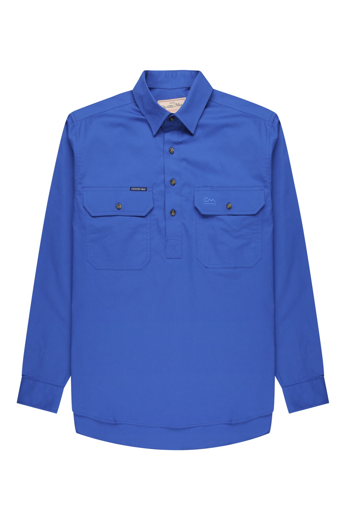 Mallee Work Shirt - Half Button