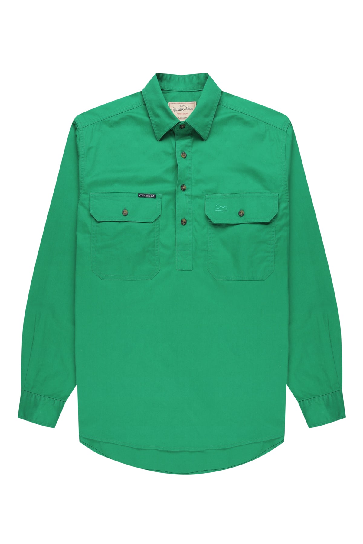 Mallee Work Shirt - Half Button