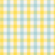 Yellow & Blue Gingham