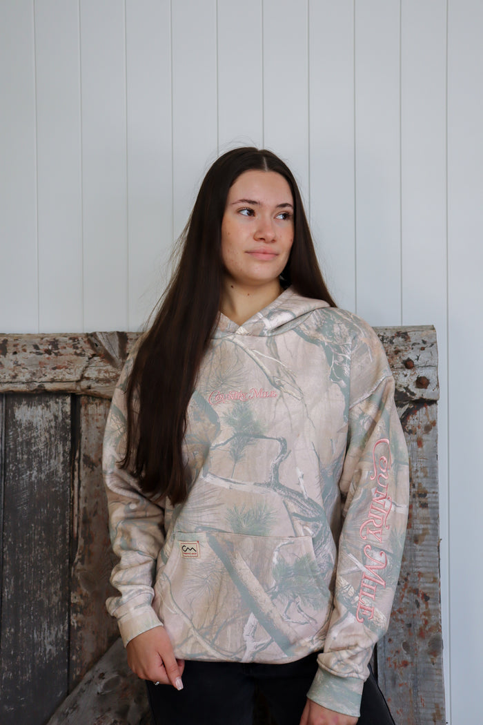 Ladies Camo Hoodie