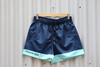 Rugby Shorts - Navy and Mint