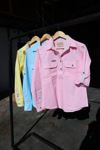 Limited Edition Lucy Workshirt - Half Button