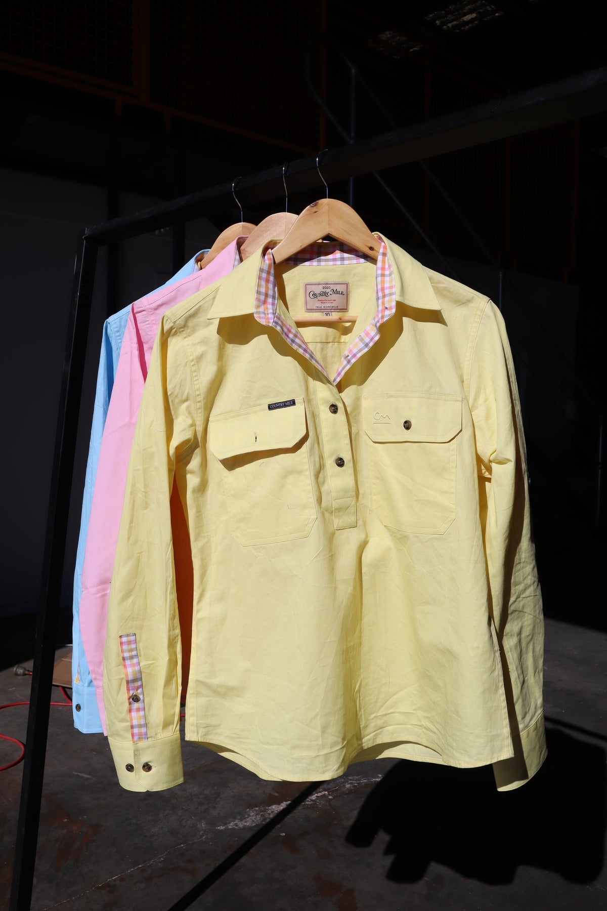 Limited Edition Lucy Workshirt - Half Button
