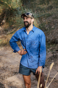 Mallee Work Shirt - Half Button