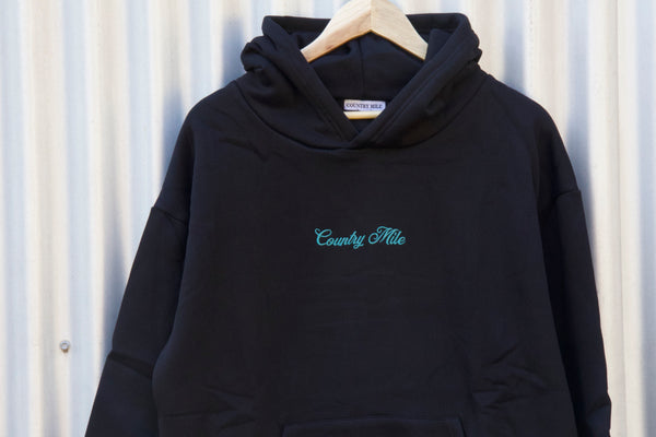 Ladies Black Hoodie