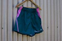 Rugby Shorts - Green and Pink Stripe