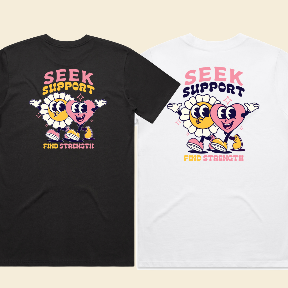 Men's 'Seek Support' Tee